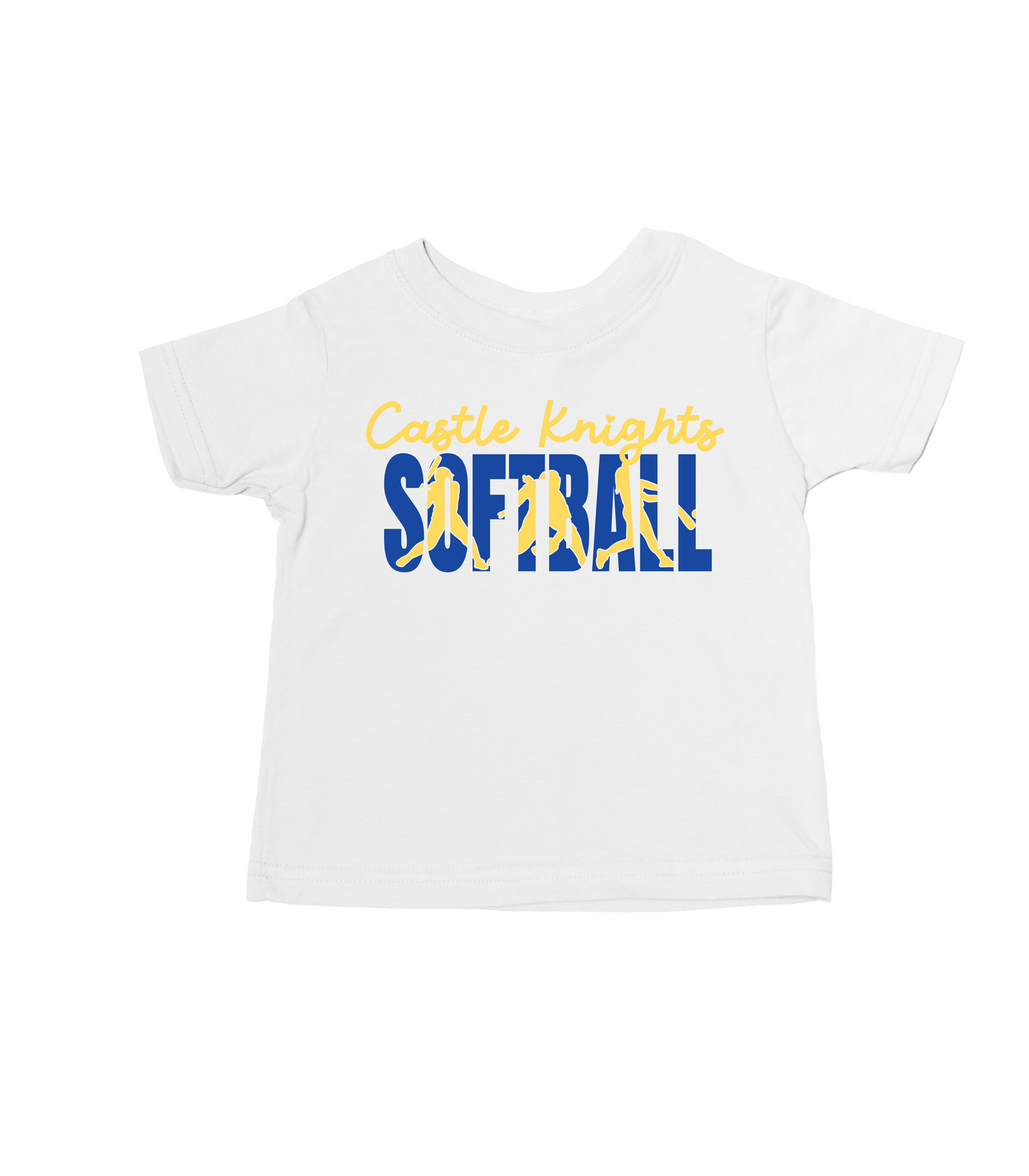 KIDS CUSTOMIZABLE SOFTBALL KNOCKOUT TEE OPTIONS