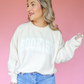 BOOKISH NATURAL CORDED CREW