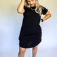 NO GOING BACK FRENCH TERRY POCKET DRESS - FINAL SALE