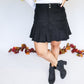 CAN'T DENY CORDUROY PLEATED SKIRT - FINAL SALE