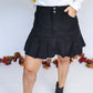 CAN'T DENY CORDUROY PLEATED SKIRT - FINAL SALE