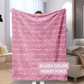 *PRE-ORDER-CUSTOMIZABLE SNUGGLY SOFT NAME BLANKETS ROUND 3