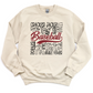 ADULT BASEBALL COLLAGE CREWNECK