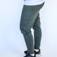 MADE FOR YOU FLEECE JOGGERS DARK OLIVE - FINAL SALE